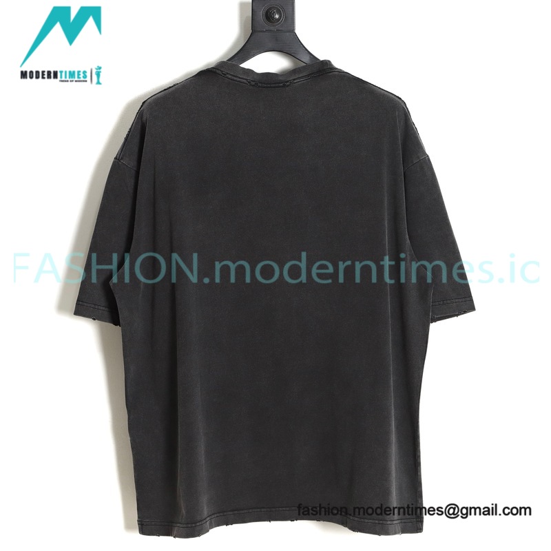Balenciaga - 23SS Scissor Print Short Sleeve T-shirt Balenciaga - 23SS Scissor Print Short Sleeve T-shirt
